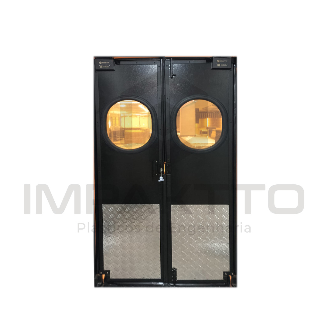 Portas Vai e Vem Com Vedação